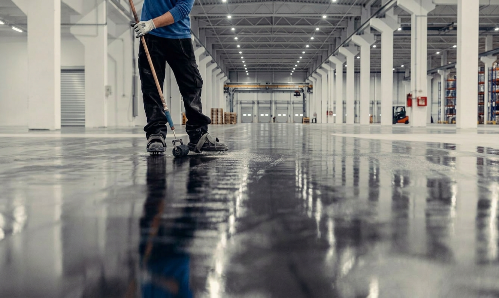 Suelos de resina para parking en Coverfloor